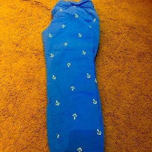 Old Navy ankle length anchor pants.